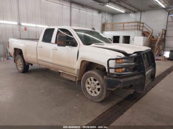  Salvage Chevrolet Silverado 2500