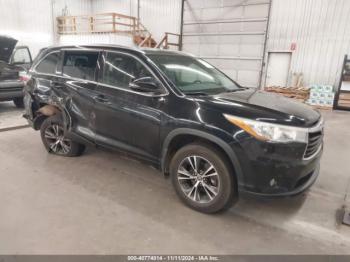  Salvage Toyota Highlander