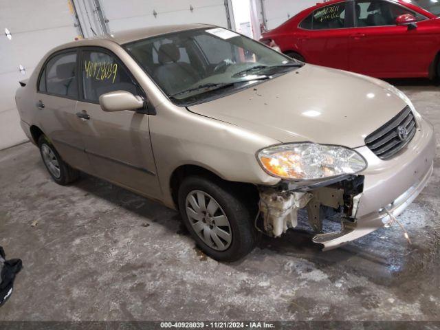  Salvage Toyota Corolla