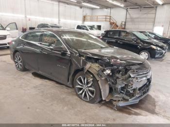  Salvage Chevrolet Malibu