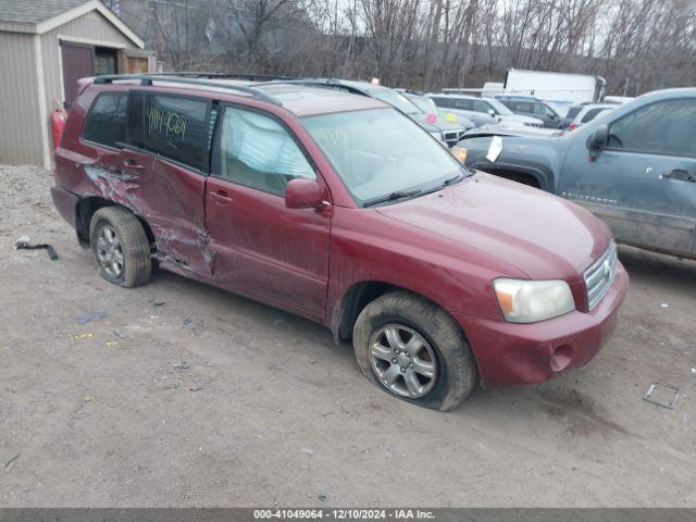  Salvage Toyota Highlander