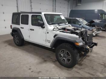  Salvage Jeep Wrangler