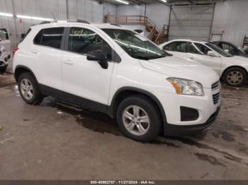  Salvage Chevrolet Trax