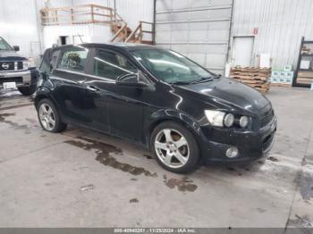  Salvage Chevrolet Sonic