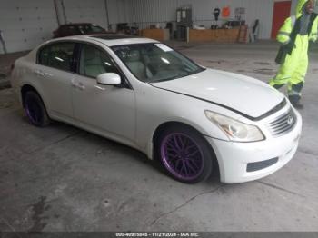  Salvage INFINITI G35x