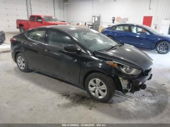  Salvage Hyundai ELANTRA