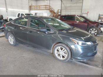  Salvage Chevrolet Cruze