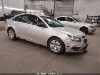  Salvage Chevrolet Cruze