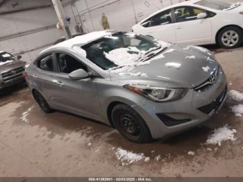  Salvage Hyundai ELANTRA