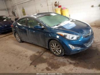  Salvage Hyundai ELANTRA