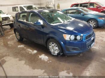  Salvage Chevrolet Sonic