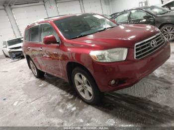  Salvage Toyota Highlander