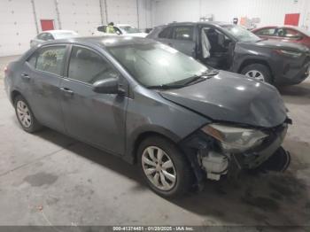  Salvage Toyota Corolla