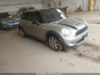  Salvage MINI Cooper S