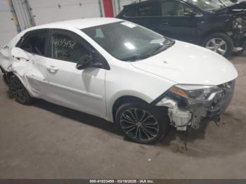  Salvage Toyota Corolla