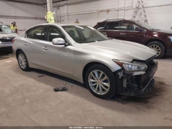  Salvage INFINITI Q50