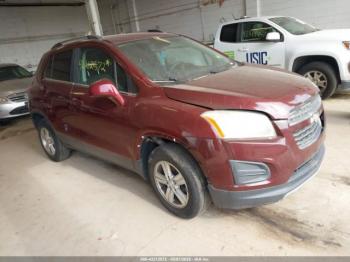  Salvage Chevrolet Trax