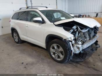  Salvage Toyota Highlander