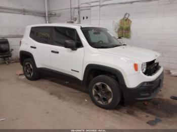  Salvage Jeep Renegade