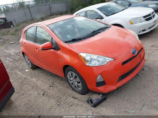  Salvage Toyota Prius c