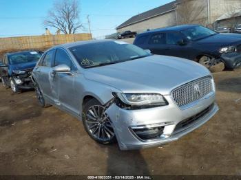  Salvage Lincoln MKZ