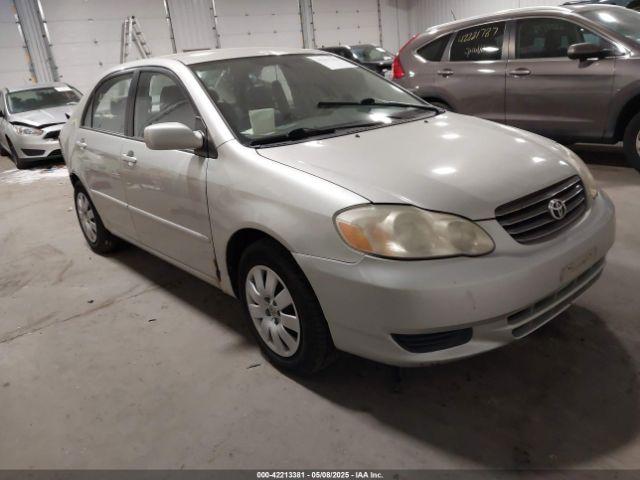  Salvage Toyota Corolla