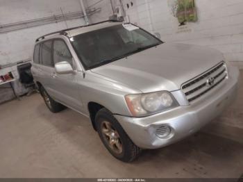  Salvage Toyota Highlander