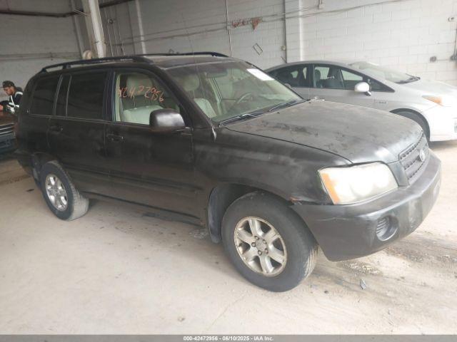  Salvage Toyota Highlander