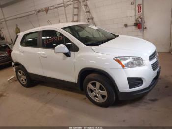  Salvage Chevrolet Trax