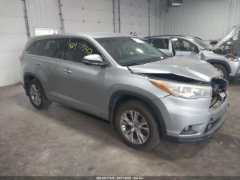 Salvage Toyota Highlander