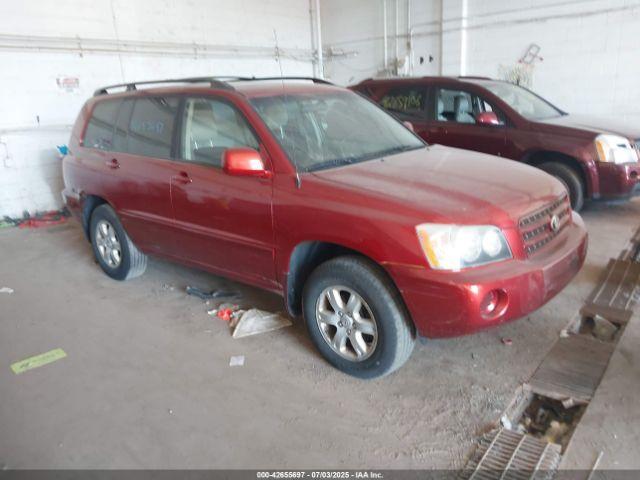  Salvage Toyota Highlander