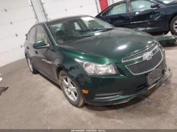  Salvage Chevrolet Cruze
