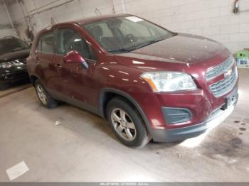  Salvage Chevrolet Trax