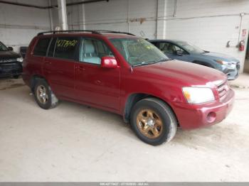  Salvage Toyota Highlander
