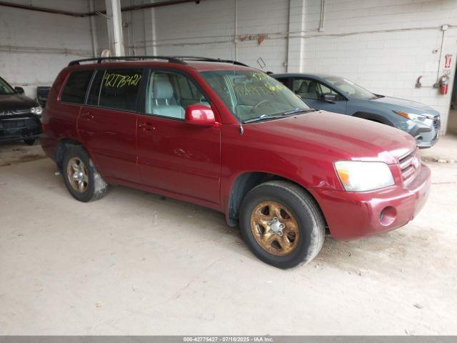  Salvage Toyota Highlander