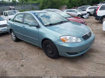  Salvage Toyota Corolla