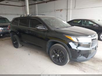  Salvage Toyota Highlander