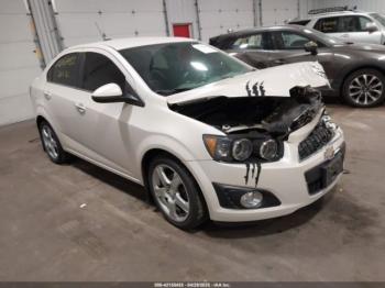  Salvage Chevrolet Sonic