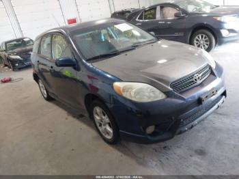  Salvage Toyota Matrix
