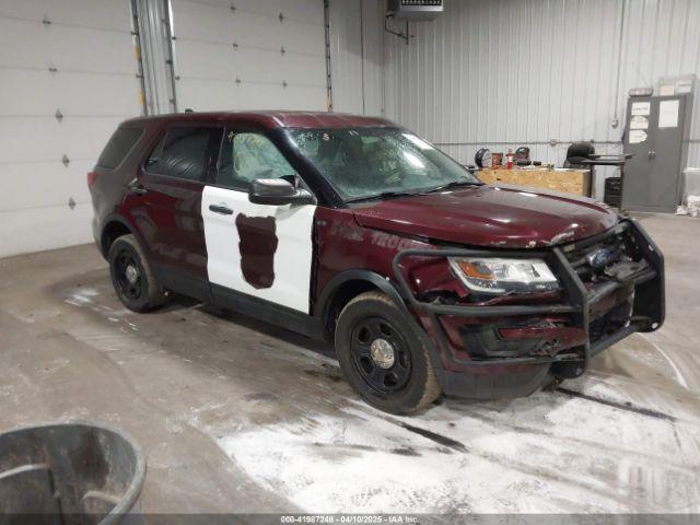  Salvage Ford Police Interceptor Utilit