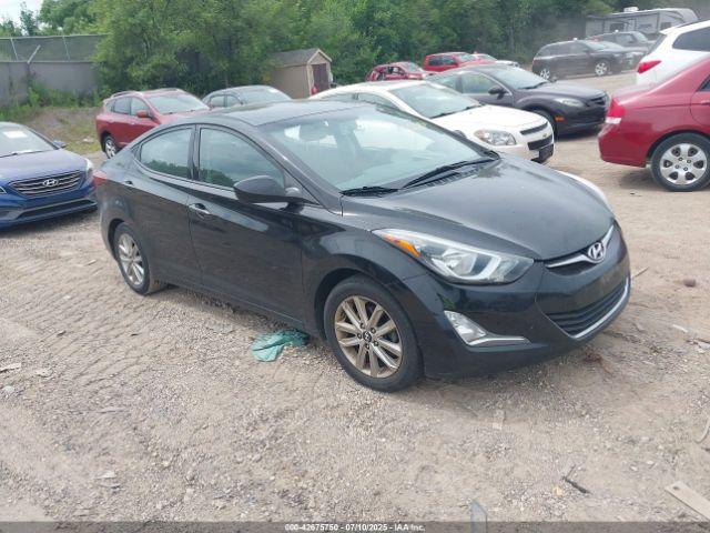  Salvage Hyundai ELANTRA