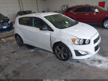  Salvage Chevrolet Sonic