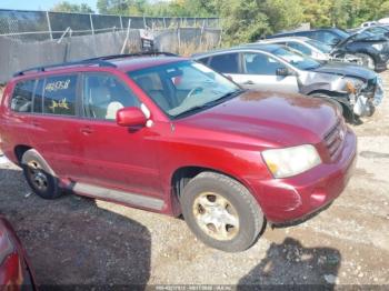  Salvage Toyota Highlander