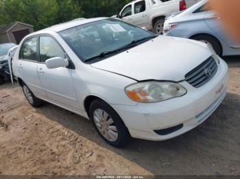  Salvage Toyota Corolla