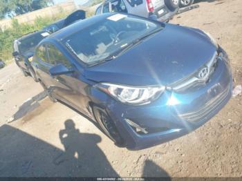  Salvage Hyundai ELANTRA
