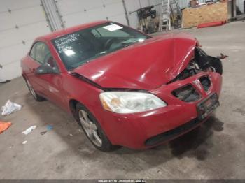  Salvage Pontiac G6