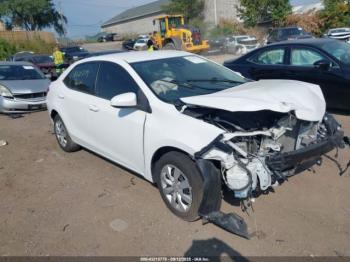  Salvage Toyota Corolla
