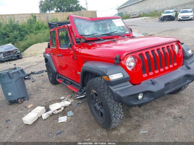  Salvage Jeep Wrangler