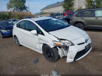  Salvage Toyota Prius