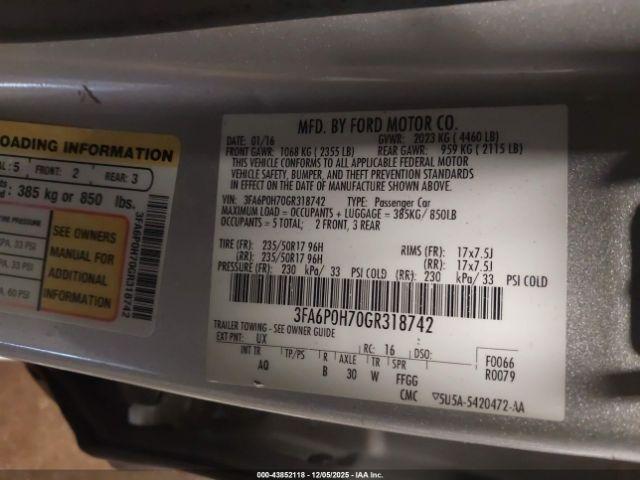 Ford Fusion Se Image 9